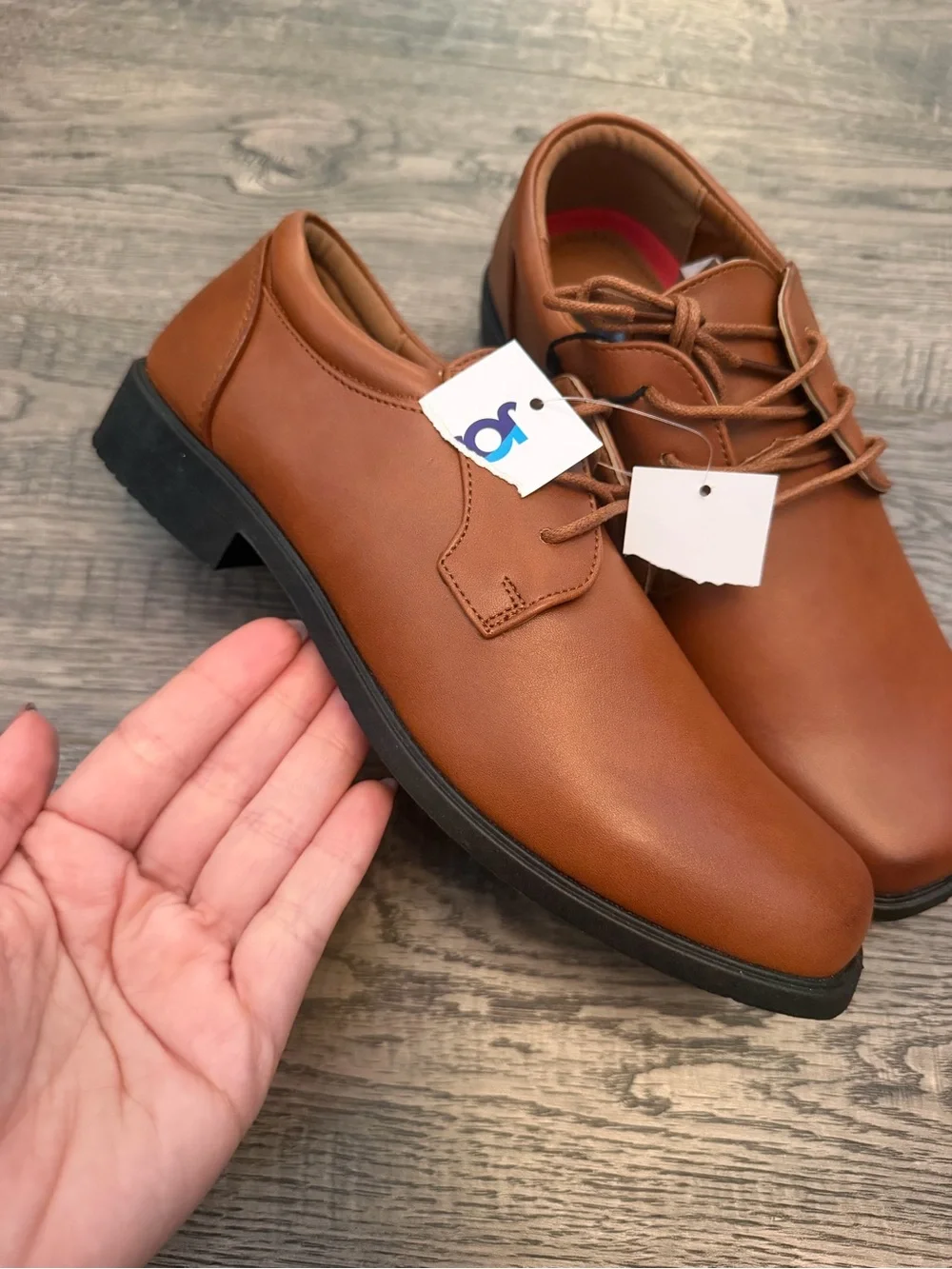Classic Kids Moccasin Lace-Up Shoe - Brown